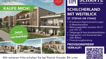 Expose Projekt Schilcherland mit Weitblick - Hervorragendes Neubauprojekt im Zentrum von St. Stefan ob Stainz - 18 TOP WOHNUNGEN (ca. 1.468 m²) &amp; SUPERMARKT (BEREITS VERMIETET - ca. 802 m²) INKL. BAUBEWILLIGUNG