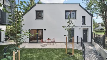 Expose Urbane Wohnrarität - Ihr Townhaus in Wien! Perfekte Raumaufteilung + private Terrasse + grüne Stadtlage + bereits fertiggestellt!