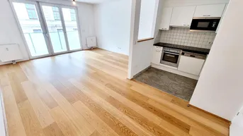 Expose Preisreduktion! WOW! Ideale 2-Zimmer Wohnung mit Loggia! Viel Grün + Hofseitiges Schlafzimmer + Sonnige Loggia + Garagenplatz inbegriffen + Perfekte Aufteilung + Fairer Preis!