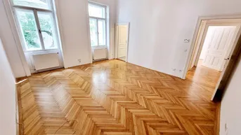 Expose Stark reduziert - Frisch saniert! Absolute Hof-Ruhelage mit Blick ins Grüne! Traumaft schönes Altbauhaus + Bestlage in 1030 Wien! Klassische Altbauwohnung!