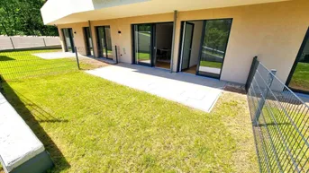 Expose Wenn die Adresse schon zur Auszeit wird. Die ideale Kleinwohnung mit Garten! Kleine Wohnung mit viel Freiraum! Traumhafter Eigengarten und Terrasse + Stylische Einbauküche + Grün wohin das Auge reicht + Luftwärmepumpe!