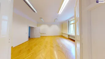 Expose Traumbüro im Altbaudomizil in der Grazer Innenstadt gleich gegenüber des Bezirksgericht Graz-Ost: Tolles Büro mit ca. 123 m² in der Pestalozzistraße - gleich anfragen!