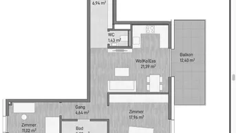 Expose Atemberaubende Wohnung mit großzügigem Balkon! Ihr exklusives Domizil im Herzen von Graz in perfekter LAGE! BEZUGSFERTIG!