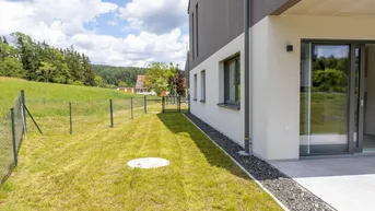 Expose Freundliche Gartenwohnung mit 91m² Wohnfläche, großer Terrasse mit Grünblick und 115m² Eigengarten! PROVISIONSFREI! Sensationell!