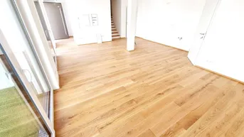 Expose Frühlingsaktion! Ihre Suche hat ein Ende.... WOW - Cooles Townhouse mit Garten! 3 Zimmer + Ideale Raumaufteilung + Erdwärme + Absolute Ruhelage + Tiefgarage! Nachhaltig und zukunftssicher investiert!