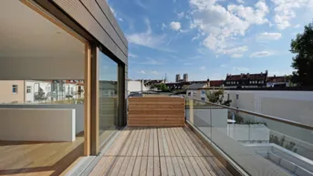 Expose Nur noch kurze Zeit zu diesem Preis verfügbar - erleben Sie den Gipfel des Luxus – 100m² Penthouse mit atemberaubendem Blick über Graz, 3 Zimmer und Tiefgarage im exklusiven Neubau!