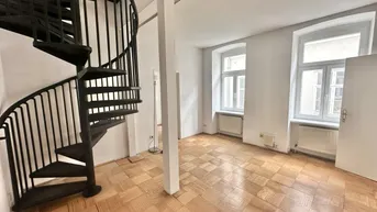 Expose Bestlage 7. Bezirk - Neustiftgasse/Höhe Zieglergasse ++ Perfekt geschnittene 4-Zimmer Maisonette ++ Absolut ruhige Innenhoflage ++ Exzellente Infrastruktur, U6 &amp; Volkstheater fußläufig erreichbar!
