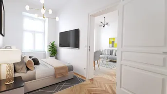 Expose ERSTBEZUG - TOP sanierte Familienwohnung in 1090 Wien! Großzügig angelegete 4 Zimmer Rarität + U-Bahn Nähe + Ruhige Seitengasse + Traumhaftes Altbauhaus!