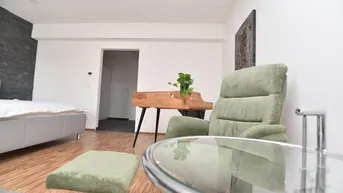 Expose Entzückende, moderne, vollmöblierte Garconniere mit 40m² - 3D-Rundgang vorhanden!