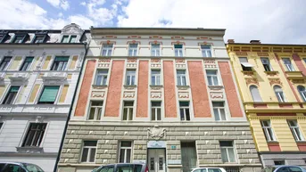 Expose Einzigartige Gelegenheit - Urbanes Refugium im Herzen von Graz - Ideal für Airbnb, Booking.com &amp; Hotelbetrieb | 14 Zimmer | Frühstücksraum | Grüner Innenhof | Tiefgarage