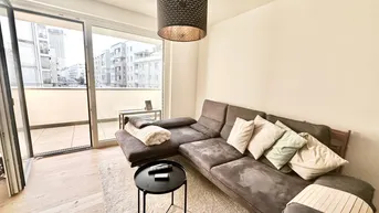 Expose ++ Neubautraum mitten in Donaufeld! Lichtdurchflutete 2-Zimmerwohnung mit Terrasse, hochwertiger Ausstattung &amp; perfekter Anbindung | Nähe Alte Donau | Baujahr 2018 | Ab sofort beziehbar