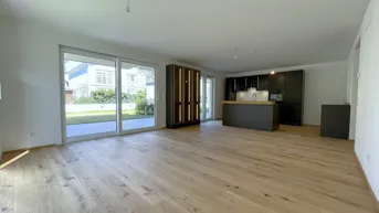 Expose Gartenliebhaber aufgepasst: Perfekt geschnittene 4-Zimmer Neubauwohnung mit sonnigem Eigengarten und gemütlicher Terrasse! Hier lässt sich´s leben!