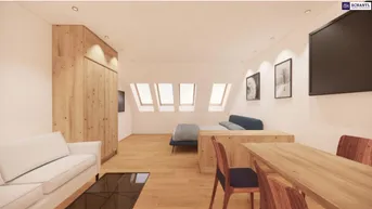 Expose Kompakt. Modern. Wertbeständig - Schlüsselfertige Dachgeschosswohnung - unweit des Wiener Hauptbahnhofs