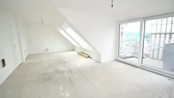 Expose Genießen Sie den Weitblick über die Dächer Wiens – 3-Zimmer-Dachgeschosswohnung mit sonnigem Balkon - nahe Hauptbahnhof