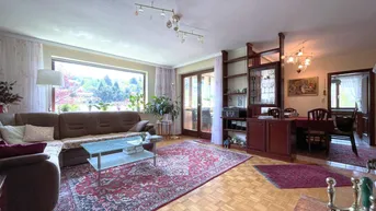 Expose Bungalow-Idyll in Gablitz: Ihr Zuhause mit Wienerwald-Panoramablick: 4 Zimmer I Wintergarten I Südwest-Terrasse I Gartenparadies I Keller I Garage!