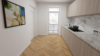 Expose ***Ein Zuhause zum Verlieben – stilvoll saniertes Altbaujuwel mit 3 Zimmern, Klimaanlage, Terrasse &amp; edlem Fischgrätparkett - überzeugen Sie sich selbst bei einer Besichtigung***