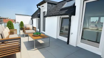 Expose Exklusives Familienparadies über den Dächern – Stilvolle 4-Zimmer-Dachgeschosswohnung mit zwei Terrassen + moderner Luftwärmepumpe + Klimaanlage