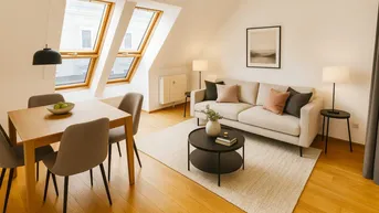 Expose Stark reduziert! Perfekte Familienwohnung! Traumwohnung im Dach in einer Traumanlage mit viel Grün! Garagenplatz verfügbar + Perfekte Aufteilung + Fairer Preis + Tolle Infrastruktur! Nicht zögern!