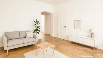 Expose Ankommen und Wohlfühlen – liebevoll sanierte Altbauwohnung mit edlem Fischgrätparkett im 2. Stock, bequem mit Lift erreichbar und mit bester U3-Anbindung – überzeugen Sie sich selbst bei einer Besichtigung