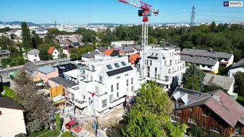 Expose Herbstaktion! Die schöne Seite Wiens! TOP Neubauprojekt im Grünen - Klimaaktiv Bronze! Perfekte Raumaufteilung + Luftwärmepumpe und Solaranlage + Grün- und Ruhelage + Garage!
