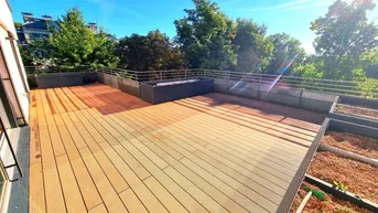 Expose Döbling Deluxe! Viel Ruhe, Raum und eine Riesenterrasse mit Blick ins Grüne! Großzügige 4 Zimmer + Absolut beste Infrastruktur + Straßenbahn vor der Türe! Ihr Neubau-Paradies!