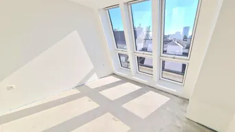 Expose Preisreduktion! Genießen Sie den Weitblick über die Dächer Wiens – 3-Zimmer-Dachgeschosswohnung mit sonnigem Balkon - nahe Hauptbahnhof