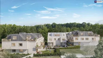 Expose Provisionsfrei! WOW! Familientraum mit 2 riesigen Terrassen und jeder Menge Platz! Early Bird nutzen! 4 Zimmer + 2 Bäder + 2 Terrassen + Hochwertige Ausstattung + Ideale Infrastruktur + Garage + Ein neues Lebebsgefühl!