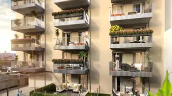 Expose Nur noch eine Wohnung frei! Geförderte Mietkaufwohnung mit Balkon und Tiefgaragenstellplatz