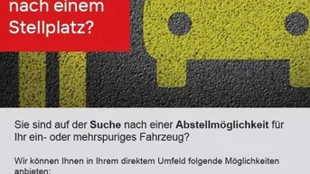 Expose 2 absperrbare neben einander liegende Freiparkplätze! Ein Plätzchen für Ihr Liebling! Das lästige Parkplatzsuchen hat ein Ende! Sofort verfügbar!