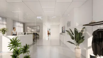 Expose 247,80 m² Büro-/Ordinations- u. Geschäftsflächen auf einer Ebene mit flexiblen Ausbaumöglichkeiten direkt an der Salzburger Straße