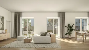 Expose Gartenwohnung (61 m² Garten + 23 m² Terrasse) mit kostensparendem Energiesystem für Umweltbewusste