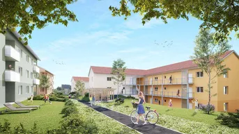 Expose PROVISIONSFREI - ERSTBEZUG - Wunderschöne 4-Zimmer-Wohnung in ruhiger Lage mit Balkon - geförderte Miete - 4 Zimmer 