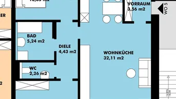 Expose PROVISIONSFREI - Fürstenfeld - geförderte Miete ODER geförderte Miete mit Kaufoption - 3 Zimmer 