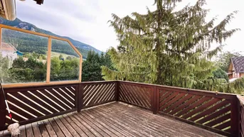 Expose Helle 3-Zimmer-Wohnung mit Terrasse, Wintergarten &amp; Gartenmitbenützung in Payerbach