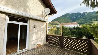 Expose Helle 3-Zimmer-Wohnung mit Terrasse, Wintergarten &amp; Gartenmitbenützung in Payerbach