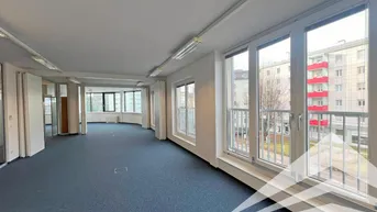 Expose Bürofläche mit guter Raumaufteilung und Parkplätzen zu vermieten!