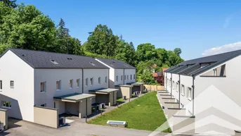 Expose Pichling/Ebelsberg: Unterkellertes Reihenhaus mit Dachterrasse zum Erstbezug!