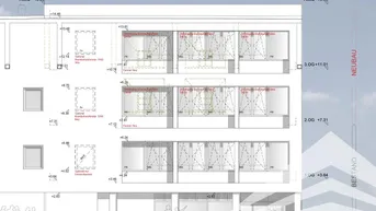 Expose Hochwertiges Neubau Penthouse Büro in der Herrenstrasse zu mieten!