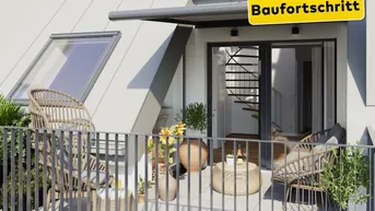 Expose Rascher Baufortschritt! "PILLmein" - 101 m² Penthouse mit 14 m² Terrasse (Top 1.14)