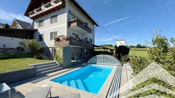 Expose Großzügiges Mehrfamilienhaus in schöner Aussichtslage in Abwinden! 2 Garagen Plus Carport!