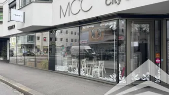 Expose MOZARTSTRASSE - 64 m² Geschäfslokal mit großer Schaufensterfront in bester Innenstadtlage