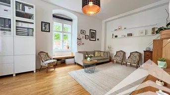 Expose Stilvolle 3 Zimmer-Altbauwohnung mit DAN-Küche an der Donaulände