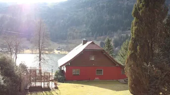 Expose Großzügige Liegenschaft am Afritzer See mit direktem Seezugang und 180°-Panoramablick – ca. 4.600 m² Grundstück