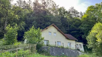 Expose [06150] RESERVIERT - Wald Wiesen Bach - Haus in Bromberg/Schlatten