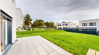 Expose Stilvolles ERSTBEZUGS Familienidyll mit großem Garten und hochwertiger Ausstattung - Ihr perfektes Zuhause vor den Toren Wiens