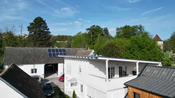 Expose +Liebevolles Ein-/Mehrfamilienhaus in Ruhelage, direkt in Oberpullendorf in sehr gutem Zustand mit bester Infrastruktur! + Garten, 3Garagen, Nebengebäude, Klima, Photovoltaik+