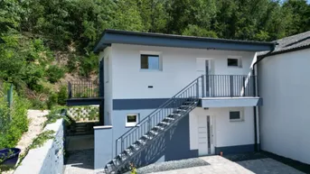Expose +++Moderne Erdgeschosswohnung 48m2 Wohnfläche mit Garten – Erstbezug in Neutal+++