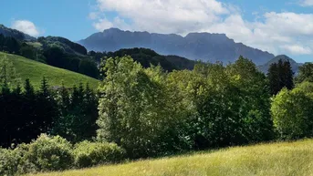 Expose Hallein: Baugrundstück mit Panoramablick in Bad Dürrnberg zu verkaufen