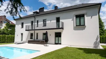 Expose Auffallend elegant in Salzburg: luxuriöse Stadtvilla mit XL-Garten und Außenpool in angenehmer Wohnlage Riedenburg-Maxglan