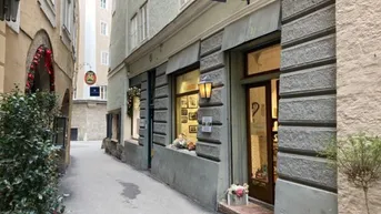 Expose Geschäftslokal im Herzen der Salzburger Altstadt - Goldgasse